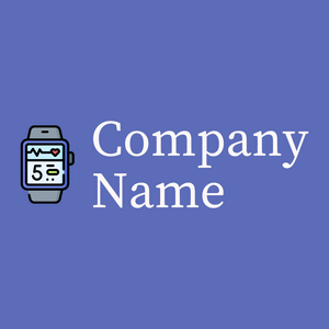 Smart watch logo on a Chetwode Blue background - Mode & Schoonheid
