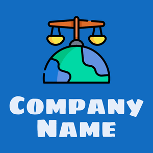 International law logo on a Denim background - Negócios & Consultoria