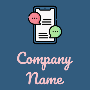 Chat logo on a St Tropaz background - Comunicazioni