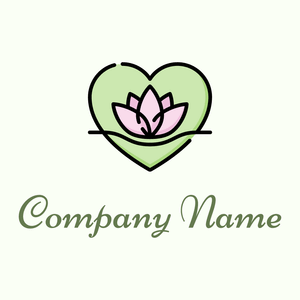 Lotus logo on a Ivory background - Fiori