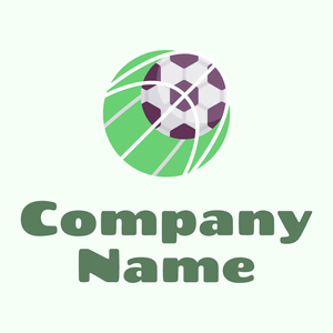 Goal on a Honeydew background - Domaine sportif