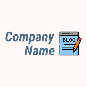 Blog logo on a Seashell background - Arte & Entretenimiento