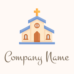 Church on a Seashell background - Religión