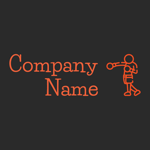 Boxing logo on a Nero background - Esportes