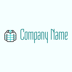 Down Jacket logo on a Azure background - Mode & Beauté