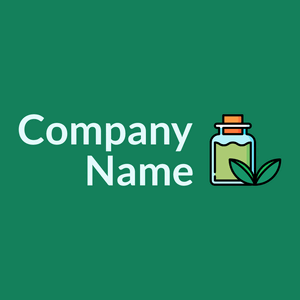 Medicine logo on a Deep Sea background - Medical & Farmacia