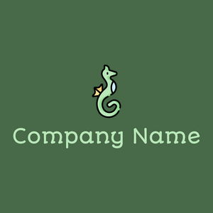 Seahorse logo on a Tom Thumb background - Tiere & Haustiere