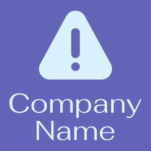 Warning logo on a Chetwode Blue background - Categorieën