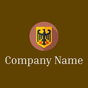 Bundesadler on a Olive background - Dieren/huisdieren