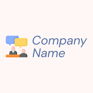 Consulting logo on a Snow background - Empresa & Consultantes