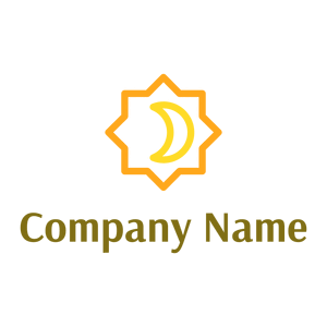 Night mode logo on a White background - Abstrato