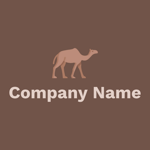 Pale Taupe Camel on a Quincy background - Animales & Animales de compañía