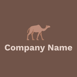 Pale Taupe Camel on a Quincy background - Animais e Pets