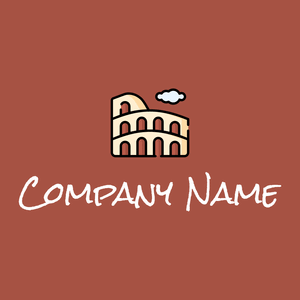Rome logo on a Crail background - Domaine de l'agriculture