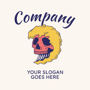 Vintage badge of a skeleton on a wave - Comunidad & Sin fines de lucro