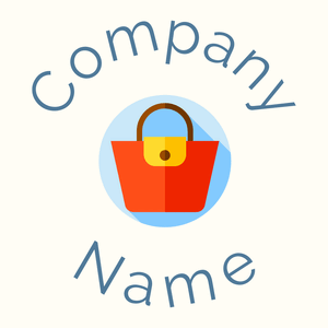 Handbag logo on a Floral White background - Moda & Bellezza