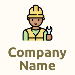 Worker on a Floral White background - Construcción & Herramientas