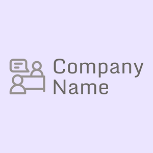 Job interview logo on a Magnolia background - Abstracto