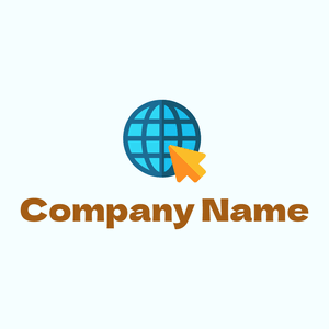 Internet logo on a Azure background - Computadora