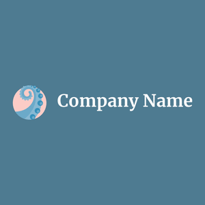 Octopus logo on a Jelly Bean background - Dieren/huisdieren
