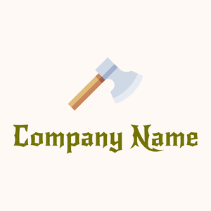 Big Axe on a Seashell background - Divertissement & Arts