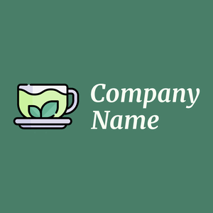 Green tea on a Dark Green Copper background - Sommario