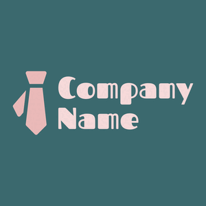 Tie logo on a Ming background - Moda & Belleza