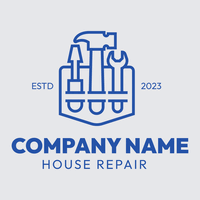 blue handyman tools logo - Reinigung & Wartung