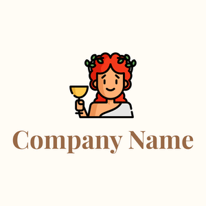 Dionysus logo on a Floral White background - Religión
