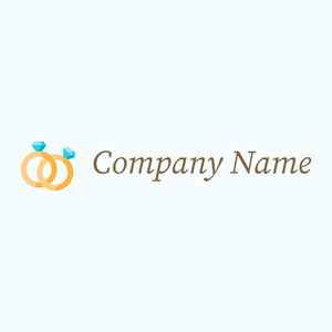 Wedding rings logo on a light blue background - Appuntamenti