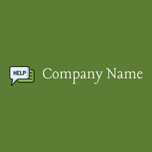 Request logo on a Dark Olive Green background - Entreprise & Consultant
