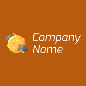 Moonlight logo on a Rust background - Abstracto