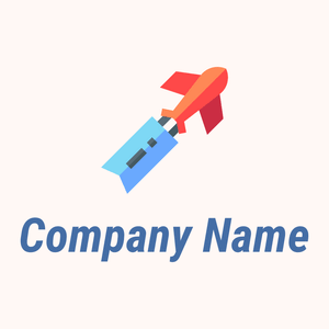 Aerial advertising logo on a Seashell background - Comunicazioni