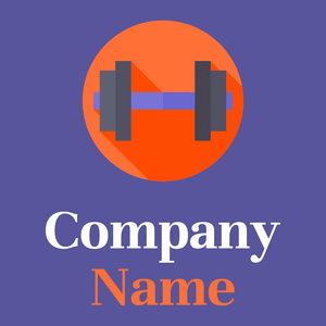Dumbbell logo on a Governor Bay background - Deportes