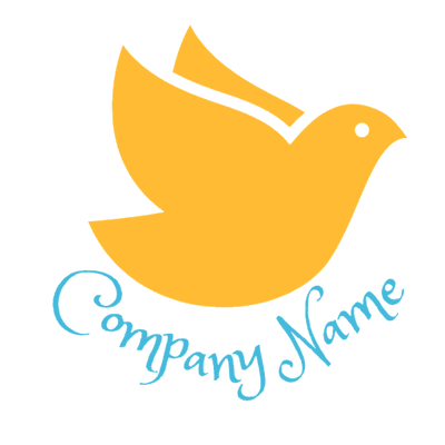 Yellow dove logo - Animals & Pets