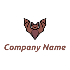 Bat on a White background - Dieren/huisdieren