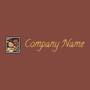 Picture logo on a Mule Fawn background - Moda & Belleza