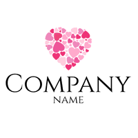 heart filled with hearts logo - Servizi nuziali