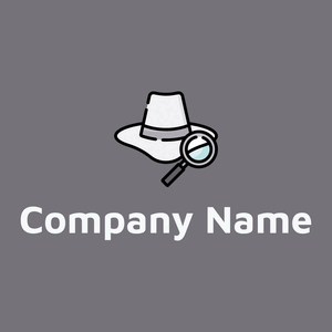White hat logo on a Mamba background - Abstracto