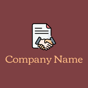 Contract logo on a Stiletto background - Empresa & Consultantes