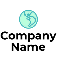 Logo con planeta tierra - Comunidad & Sin fines de lucro Logotipo