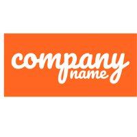 Logo restaurante naranja - Venta al detalle Logotipo