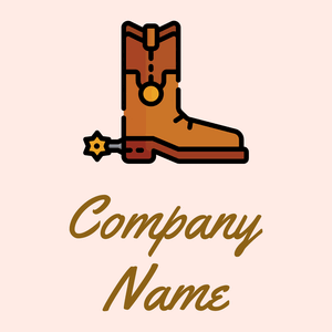 Boots logo on a Misty Rose background - Abstracto