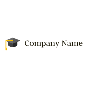 Graduation hat logo on a White background - Éducation