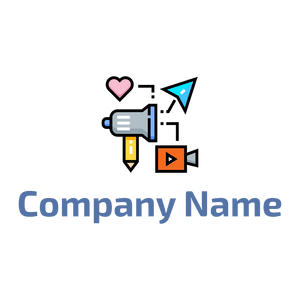 Influencer logo on a White background - Abstracto