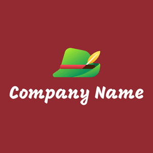 Hat logo on a Bright Red background - Sommario