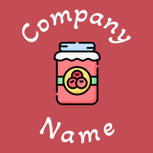 Jam logo on a Fuzzy Wuzzy Brown background - Alimentos & Bebidas