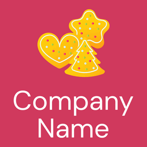 Alice Blue Cookies on a Old Rose background - Alimentos & Bebidas