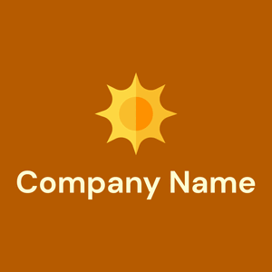 Sun logo on a Tenne (Tawny) background - Sommario