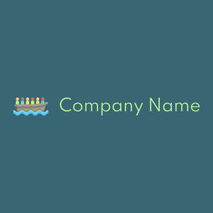 Boat logo on a Ming background - Segurança